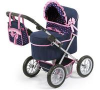 Landau pour poupée - REIG - TRENDY WALK - Pliable - Poignée réglable - Sac à main inclus