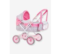 Landeau floral pour poupon rose TU