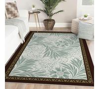 LANDERSION 160x200cm Tapis pour Le Salon Plantes de Jardin Tapis de Ferme Moquette Moderne Douce antidérapante Non tombante Lavable pour Chambre Bureau Salle de Jeux