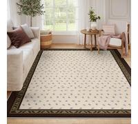 LANDERSION Tapis rustiques pour Animaux 160x230cm Ferme campagnarde Sol intérieur Moquette Rectangle antidérapante Lavable pour Chambre et entrée du Salon