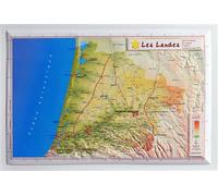 Landes 21 x 31 cm - Collectif - Georelief - Atlas / carte