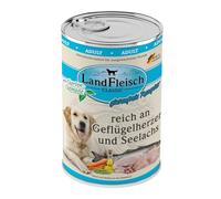 Landfleisch Cœurs de volaille et lieu de mer avec légumes de jardin - 6 x 400 g