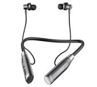 LANDIBO Écouteurs tour de cou Bluetooth 5.0 sans fil avec 100 heures de lecture, écouteurs de sport étanches IPX5 avec microphone, magnétique, fente pour carte TF, pour gymnastique, course à pied,