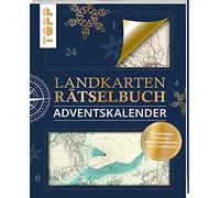Norbert Pautner – Landkarten-Rätselbuch Adventskalender – Poche