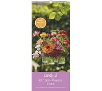 Landlust Vertikal: Blüten-Poesie 2026 Vertikal-Kalender - Poster-Kalender - Fotografie - Gartenkalender 30x70