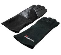LANDMANN 13699 Paire de Gants Cuir Anti-Chaleur Noir 17 x 2 x 38 cm
