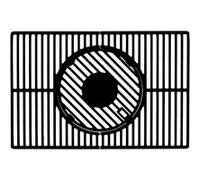 LANDMANN 15910 Modulus Système de Grille pour Barbecue Noir 65 x 2 x 44 cm Noir G