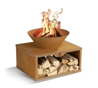 Landmann Brasero avec rangement en bois