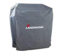 LANDMANN capuche de protection contre les intempéries | Tissu polyester robuste | Résistant aux UV, imperméable, respirant | Convient au rôtisseur à gaz GRILLCHEF Profi 4 BR (60 x 96 x 120 cm)