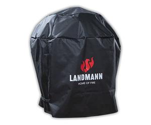 LANDMANN Housse de Protection Contre Les intempéries de Haute qualité | Tissu de Polyester Robuste | Imperméable | Résistant aux UV | Respirant | Traité Tous Temps | pour la série Kepler [Noir]