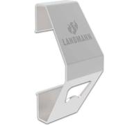 LANDMANN Décapsuleur magnétique | Convient pour la fixation au barbecue, au réfrigérateur et à d'autres surfaces magnétiques | Aimant puissant pour un maintien sûr | Installation et nettoyage faciles