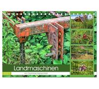 Landmaschinen im Dornröschenschlaf (Tischkalender 2027 DIN A5 quer), CALVENDO Monatskalender: Eiserne Zeugen im Dornröschenschlaf: Wenn Rost auf Ähren ... Eine Hommage an die Vergänglichkeit.