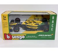 Bburago 1/43 - Mclaren Mcl38 - Monaco Gp 2024 (L. Norris) 38214-Sn-Bburago