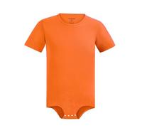 Landofgenie Homme Manches Courtes Combinaison Pyjama Combinaison Botton Crotch Chemise Pyjama Orange l