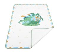 Landofgenie Matelas à langer imperméable 80 x 120 cm - Lavable en machine - Réutilisable - Extra large - Pour bébé adulte et incontinence