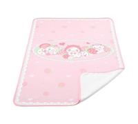 Landofgenie Matelas à langer imperméable 80 x 120 cm - Lavable en machine - Réutilisable - Extra large - Pour bébé adulte et incontinence