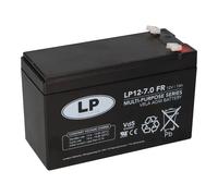 Landport Batterie au plomb 12V 7Ah AGM Batterie NSA LP12-7 T1