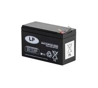 LANDPORT Batterie NSA LP12-7.2 T1 VDS 12V 7.2Ah VRLA AGM - Batterie de Secours 12 V pour volet Roulant, Store, onduleur (UPS), Scooter électrique, système de sécurité - 152x65x95 mm