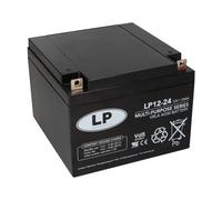 Landport Batterie Plomb AGM 12V 24Ah NSA LP12-24 T3 VdS Comme 24Ah Et 26Ah