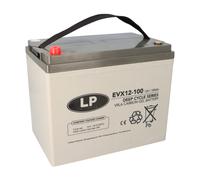 Landport LP EVX12100 12V 100Ah Batterie AGM-GEL Deep-Cycle