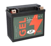 Landport MG LTX20-4 Gel 12V 20Ah 355A (En) 51822 Remplace YTX20-BS CTX20-BS
