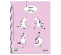 'LANDR Bloc 400099005 College"Licorne, format A4 +, quadrillé, 80 feuilles