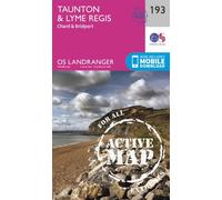 Landranger Active 193 Taunton Lyme Regis