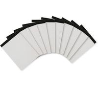 Landre 100050283 Lot de 10 bloc-notes de 50 pages sans couverture Format A4 Papier recyclé, perforé et quadrillé 60 g/m² Modèle : Recycling - Bloc-notes sans page de couverture - Format A6 - 50 feuilles à carreaux