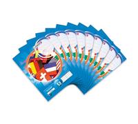 Landre 100050479 Lot de 10 cahiers de vocabulaire 32 feuilles Format A6 53-2 colonnes