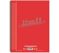 LANDRÉ 100050536 Office Bloc-notes, DIN A4 Plus, carreaux, double spirale