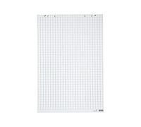 Landré - lot de 5 - bloc paperboard, 20 feuilles, à carreaux / en blanc, 68x99 cm G
