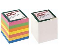Landre 100420104 Bloc de notes Blanc 9 x 9 x 9 cm env. 800 pages vierges