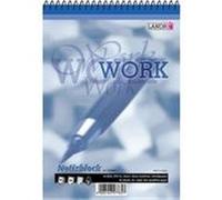 LANDRÉ - Bloc-notes à spirale, A5, 40 feuilles, ligné 70g/m2, sans bois -355504021 G