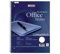 Landré - cahier à spirale work a4 80 feuilles 70g ligné perforé 4 trous 100050246 G