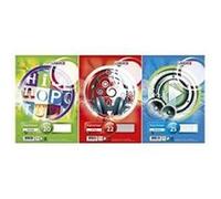 LANDRÉ - Feuillets mobiles "pro terra" ,pour classeur,A5,ligné, 6 trous, 50 F G