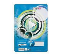 Landré Lot de 50 feuilles lignées A4 - Papier ligné de 70 g/m² - Coins ronds perforés