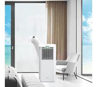 Landrip Kit d'étanchéité de fenêtre de climatisation, kit de scellement de fenêtre pour climatiseur portable, protection d'échange d'air, 90 x 210 cm