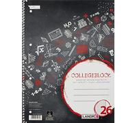 Landré Collegeblock "College", A4, Quadrillé, 80 Feuilles