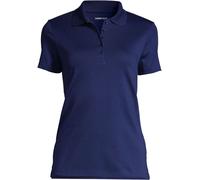 Lands' End Lands' End Blue Short Sleeve Supima Polo Shirt Blue Small (EU 36-38)