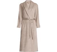 Lands' End Lands' End Dusky Rose Velour Super Soft Dressing Gown Dusky Rose M (EU 40-42)