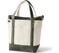 Lands' End Lands' End Natural Medium Canvas Tote Bag
