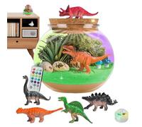 Landscape Bottle Toy Container - Glass Bottle with Miniature Toys for Educational Use | Decorative Craft Ecosystem, Handmade Scene Display, for Kids Room and Holiday Decor