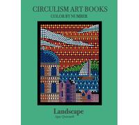 Landscape - Color By Number Circulism Book : Standard paper edition