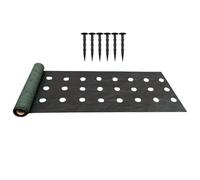 Landscape Fabric Heavy Duty, Pre-punched Permeable, 236.22x39.37 Inch Grass Block with Stakes, Outdoor Kit for Lawn, Patio Essentials, Entryway Gift Set for Greenhouse Gardening Planting Transplanting