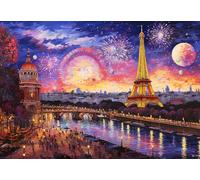 Landscape In Pointillism - Puzzle 1000 Pièces