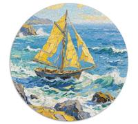 Landscape Puzzle 1000 Pièces Cadeau Unique Dot Painted Color Painting Jeu Éducatif Challenge Toy À De Qualité Supérieure Peinture Art pour Adultes Et Enfants À Partir De 14 Ans 1000pcs (67.5x67.5cm)