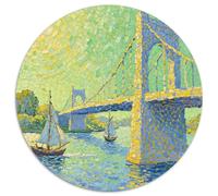 Landscape Puzzle 1000 Pièces Educa Jouet En Bois Divertissement Créatif De L'art De La Décoration Dot Painted Color Painting Jeu Éducatif Challenge Toy Pour Adultes Et Enfants À Partir De 12 Ans 1000p