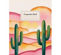 Landscape Watercolor Nature Notebook: 120 Pages Composition Book, with Watercolor Cover Design, ideal for Creative Writing, Ideas, Drawing, Teens, ... Cover Design, ideal for Creative Writin