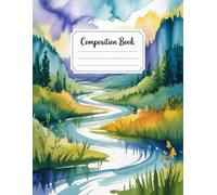 Landscape Watercolor Nature Notebook: 120 Pages, with Fantasycartoon Cover Design, perfect for Creative Writing, Ideas, Drawing, Women, Teens, ... perfect for Creative Writing, Ideas, Drawing,