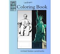 Landscapes Coloring Book Series: United Stated Landmarks